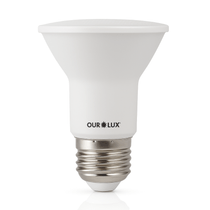 Lâmpada Led Par20 Dicroica E27 3000K Bivolt 6W 420LM Superled 20098 Ourolux