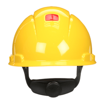 Capacete Aba Frontal Amarela Catraca Com Jugular Securefit H-700 Hb004732424 3M