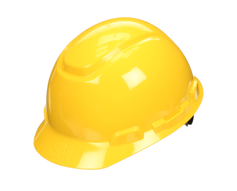 Capacete Aba Frontal Amarela Catraca Com Jugular Securefit H-700 Hb004732424 3M-1