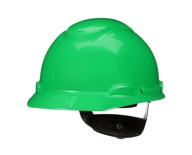 Capacete Aba Frontal Verde Catraca Com Jugular Securefit H-700 Hb004732432 3M-3