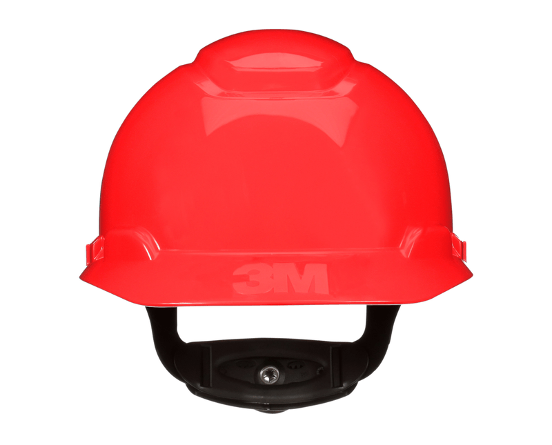 Capacete Aba Frontal Vermelha Catraca Com Jugular Securefit H-700 Hb004726772 3M-1