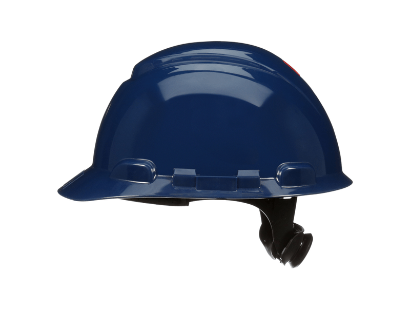 Capacete Aba Frontal Azul Escuro Catraca Com Jugular Securefit H-700 Hb004732457 3M-4