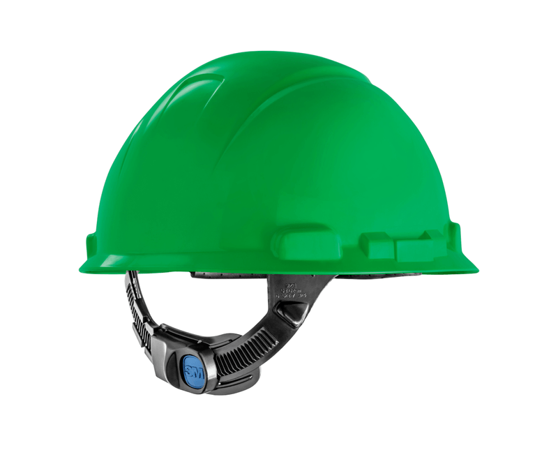 Capacete Aba Frontal Verde Simples Com Jugular H-700 Hb004570949 3M-1