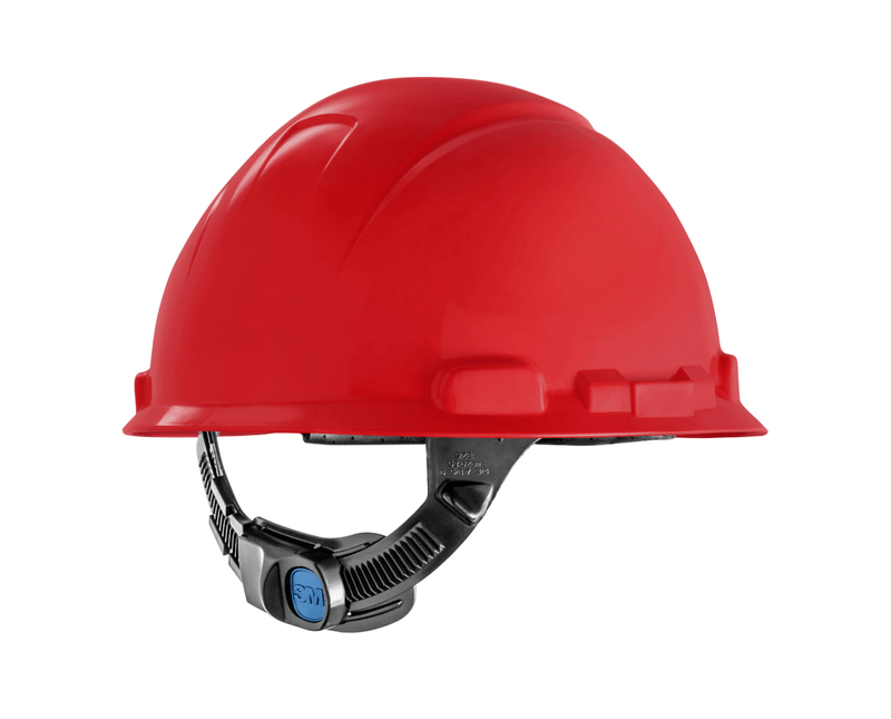 Capacete Aba Frontal Vermelha Simples Com Jugular H-700 Hb004571210 3M-1