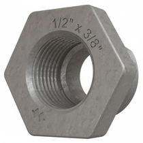 Bucha Redução Metálica Eletroduto Alumínio Bsp 1/2x3/8" - BR37 - WETZEL