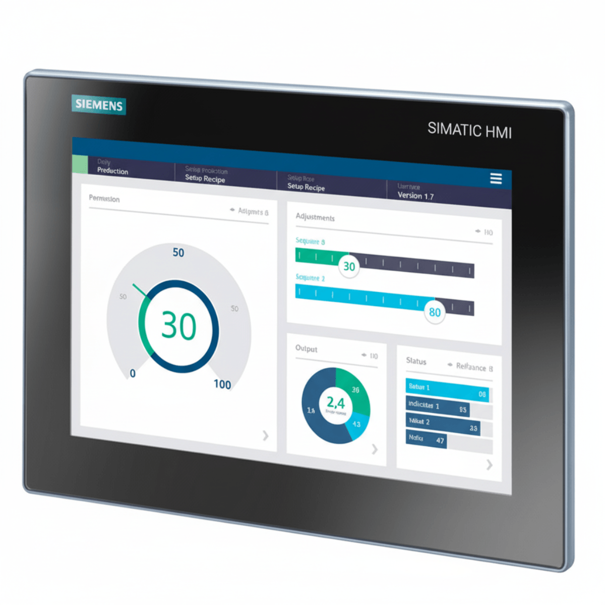 Interface Comunicação Gráfica IHM Touch 12
