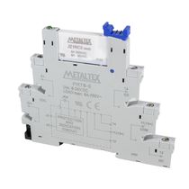 Relé Industrial Plug-In 24VCC 6A 1 Contato Reversível PRZ1RD24 Metaltex