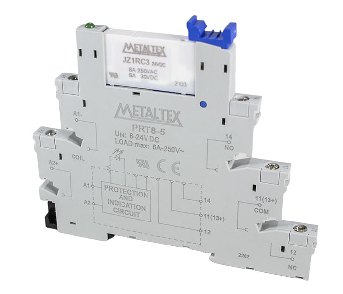 Rele Interface 1 Rev 24Vcc Jz1Rc3+ Base Prt8-5 Prz1Rd24 Meta