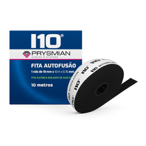 Fita Isolante I10 Preta Autofusão 69KV 19MMX10M 18180021 Prysmian