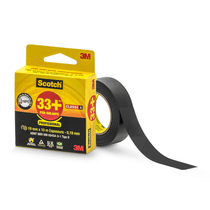 Fita Isolante Scotch 33+ Preta Classe A 600V 19MMX10M Hb004162143 3M