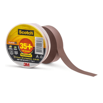 Fita Isolante Scotch 35+ Marrom Classe A 750V 19MMX20M Hb004523971 3M