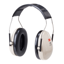 Abafador De Ruído Concha Haste Acima Cabeça Bege 21Db Peltor H6A Hb004153571 3M