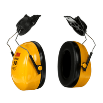 Abafador De Ruído Concha Acoplável Ao Capacete Amarela 19Db Peltor H9P3E Hb004153613 3M