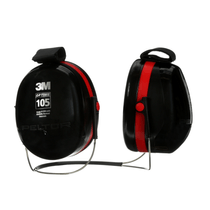 Abafador De Ruído Concha Haste Atrás Nuca Preta/Vermelha 24Db Peltor H10B Hb004060628 3M