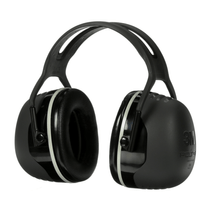 Abafador De Ruído Concha Haste Acima Cabeça Preta 29Db Peltor X5A Xa007709224 3M