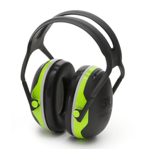 Abafador De Ruído Concha Haste Acima Cabeça Preta/Verde Claro 24Db Peltor X4A Xa007709240 3M