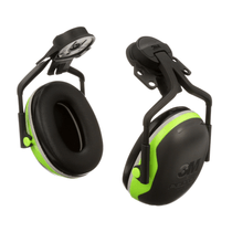 Abafador De Ruído Concha Acoplável Ao Capacete Preta/Verde Claro 21Db Peltor X4P5E Hb004525828 3M