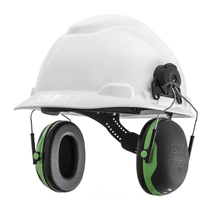 Abafador De Ruído Concha Acoplável Ao Capacete Preta/Verde 17Db Peltor X1P5E Hb004525794 3M