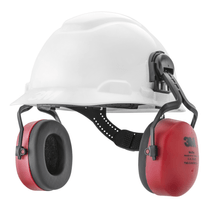 Abafador De Ruído Concha Acoplável Ao Capacete Vermelha 17Db Muffler Hb004774749 3M