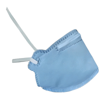 Respirador Descartável Dobrável 2 Painéis Azul Sem Válvula Pff2-S Maskface 515105 Air Safety