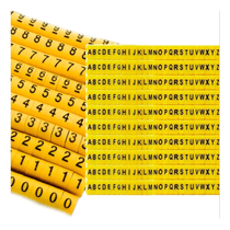 Anilha PVC Amarela 0,50 A 6,00 Mm2 1 MHG2/5 - Hellermann