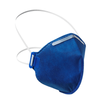 Respirador Descartável Dobrável 2 Painéis Azul Sem Válvula Pff2-S T750 T750 Tayco