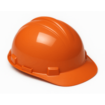 Capacete Aba Frontal Laranja Simples Sem Jugular V-Gard Mineiro 297478 Msa