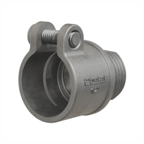 Conector Box Reto Macho Fixo Alumínio Sem Vedação Rosca Bsp 1/2" - CRA10 - WETZEL