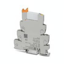 Relé Interface 24 Vcc 6A Led Amarelo 1 Reversível Com Base 2966171 Phoenix Contact