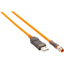 Cabo Comunicação Conec Mac/M8/4Pin M/Usb Ret 2M DSL8U04G02M025KM1 Sick