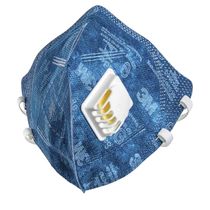 Respirador Descartável Dobrável 2 Painéis Azul Com Válvula Pff2-S 9822+ Hb004541304 3M