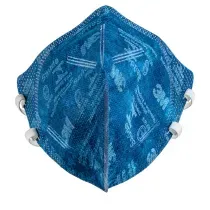 Respirador Descartável Dobrável 2 Painéis Azul Com Válvula Pff2-S 9822+ Hb004541304 3M