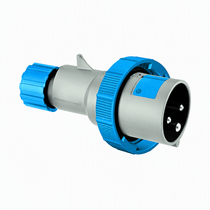 Plugue Industrial Mov Macho 2P+T 32A 230V Azul P710226 Palazzoli