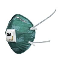 Respirador Descartável Concha Verde Com Válvula Pff2-S 8822 Hb004835508 3M