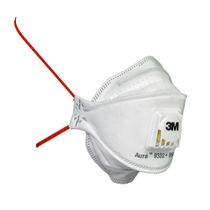 Respirador Descartável Dobrável 3 Painéis Branca Com Válvula Pff3-Sl Aura 9332 Hb004836878 3M