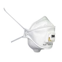 Respirador Descartável Dobrável 3 Painéis Branca Com Válvula Pff2-S Aura 9322+ Hb004835482 3M