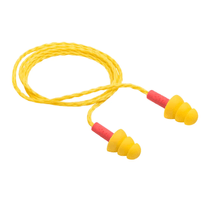 Protetor Auricular Plug Reutilizável Silicone Amarela/Vermelha Sem Cordao 16DB Millenium Hb004514806 3M