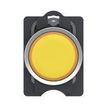 Botão Comando Iluminado Redondo Ambar 22MM 24VCA/VCC 1NA Xa2Aw35B1 Easy Harmony Xa2 Schneider