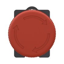Botão Comando Emergência Cogumelo 40MM Vermelha 22MM 240VCA/VCC 1NF Xa2As542 Easy Harmony Xa2 Schneider
