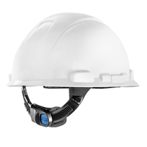 Capacete Aba Frontal Branca Simples Com Jugular H-700 Hb004570881 3M