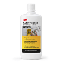 Lubrificante Puxa Cabo Gel Branco Translúcido 500ML HB004567309 3M