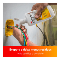 Lubrificante Puxa Cabo Gel Branco Translúcido 500ML HB004567309 3M