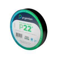 Fita Isolante P22 Preta Classe C 750V 19MMX20M P22 Prysmian