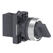 Comutador Seletora Knob Curto 2 Posições Preta 22MM 1NA Harmony Xa2Ed21 Schneider