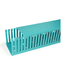 Canaleta Aberta Pvc Azul Petr C/Tp 80X 80MM Hd10P Hellermann