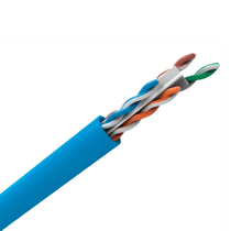 Cabo Rede Cobre U/UTP CAT6 LSZH 4 Pares 23AWG Azul Gigalan 23400196 Furukawa