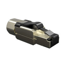 Conector RJ45 Macho 8 Polos CAT6A Preto 35125030 Furukawa