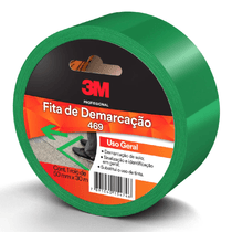 Fita Segurança Adesiva Demarcação Solo Verde 50MMx30M 469 HB004210355 3M