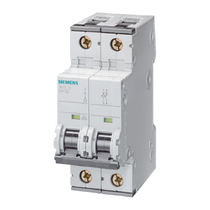 Disjuntor Mini Bipolar (1P+N) 32A 220/400VCA B 6KA Sentron 5Sy65326 Siemens