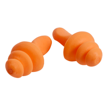 Protetor Auricular Plug Reutilizável Silicone Laranja Cordão Poliester 19DB Pomp Plus Hb004680573 3M